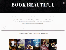 Tablet Screenshot of bookbeautiful.com